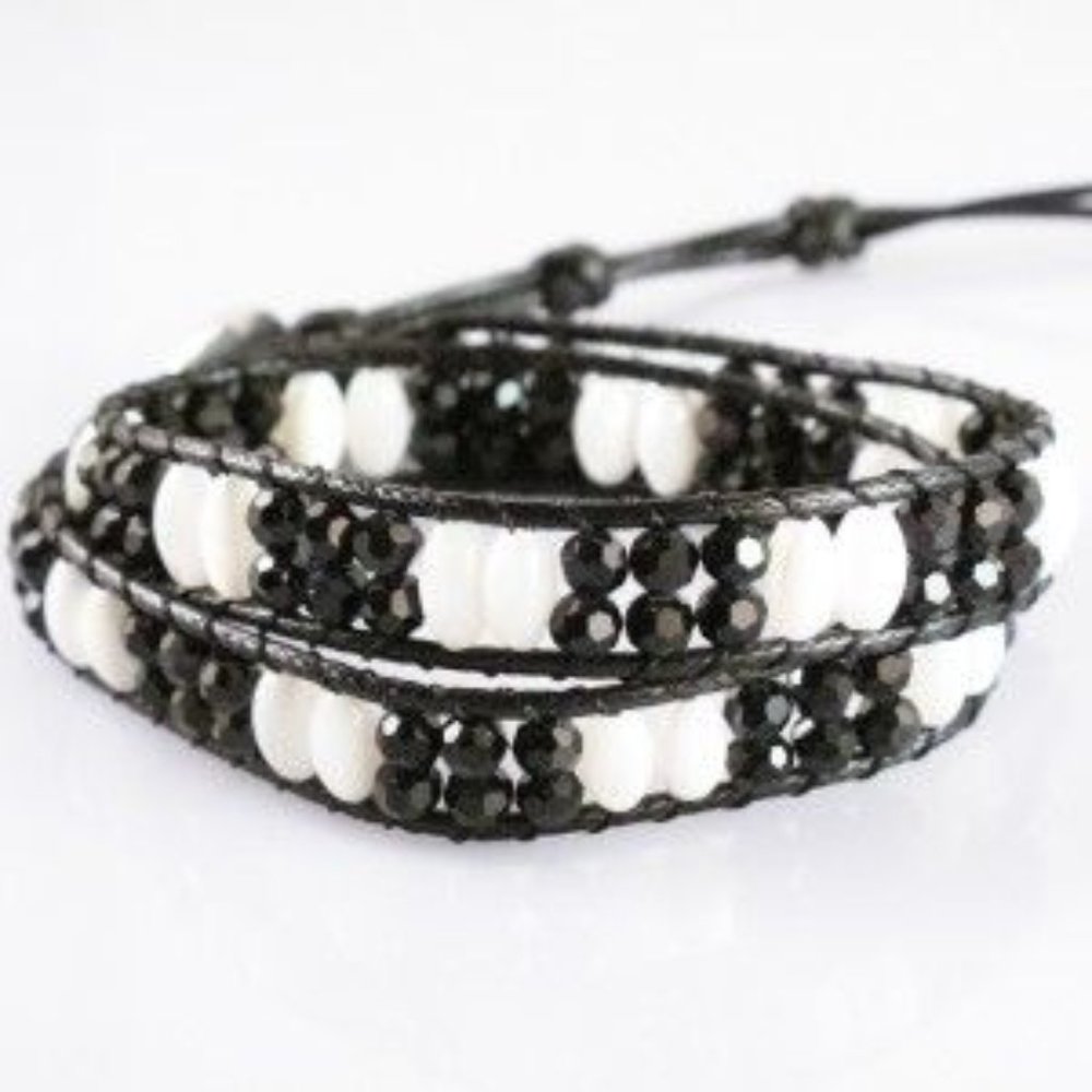 NEW Handmade Double Wrap Bracelet Choker Necklace